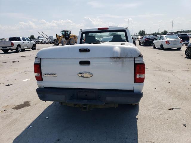 1FTYR10D79PA37956 - 2009 FORD RANGER WHITE photo 6