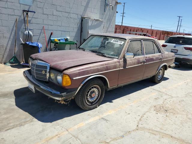 WDBAB33C8FA192517 - 1985 MERCEDES-BENZ 300-CLASS DT BURGUNDY photo 1