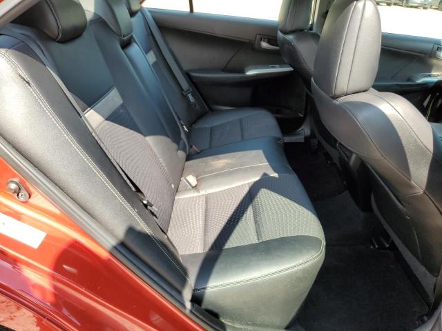 4T1BF1FK9CU510605 - 2012 TOYOTA CAMRY BASE RED photo 10