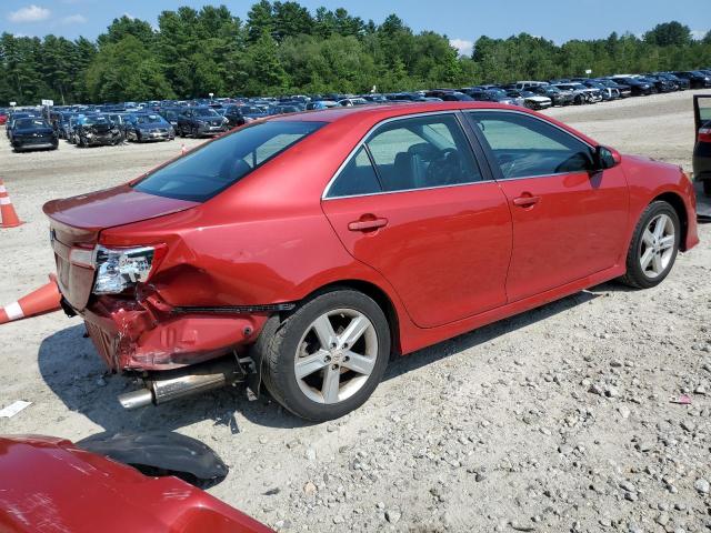 4T1BF1FK9CU510605 - 2012 TOYOTA CAMRY BASE RED photo 3