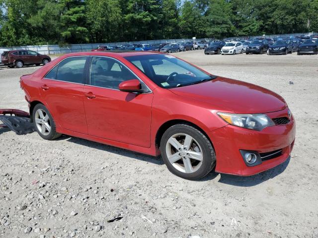 4T1BF1FK9CU510605 - 2012 TOYOTA CAMRY BASE RED photo 4