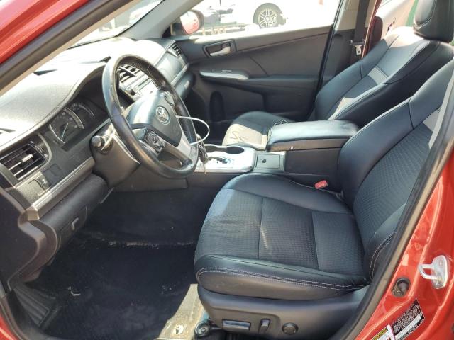 4T1BF1FK9CU510605 - 2012 TOYOTA CAMRY BASE RED photo 7