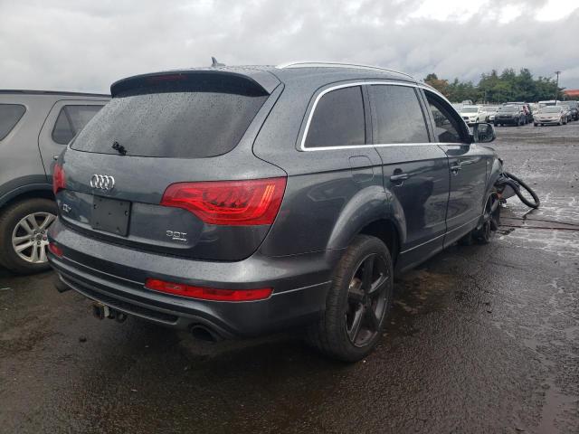 WA1DGAFE7ED007110 - 2014 AUDI Q7 PRESTIGE GRAY photo 3