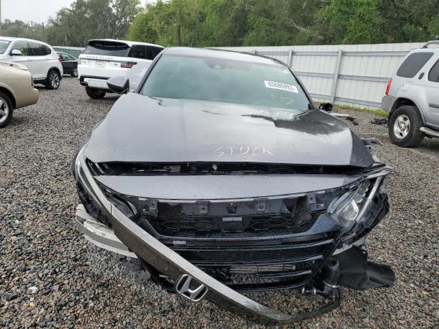 1HGCV1E30JA025503 - 2018 HONDA ACCORD SPORT CHARCOAL photo 5