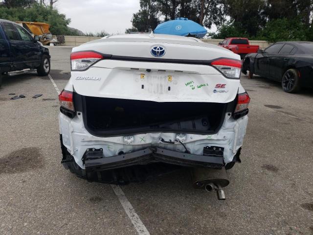 JTDBCMFE7SJ041247 - 2025 TOYOTA COROLLA LE WHITE photo 6