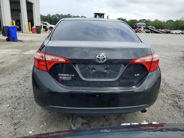 2T1BURHEXKC159800 - 2019 TOYOTA COROLLA L BLACK photo 6