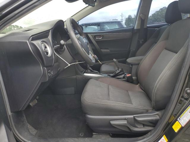 2T1BURHEXKC159800 - 2019 TOYOTA COROLLA L BLACK photo 7