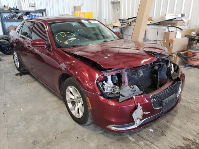 2C3CCAAG2FH803102 - 2015 CHRYSLER 300 LIMITED RED photo 1