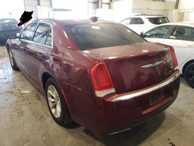 2C3CCAAG2FH803102 - 2015 CHRYSLER 300 LIMITED RED photo 3