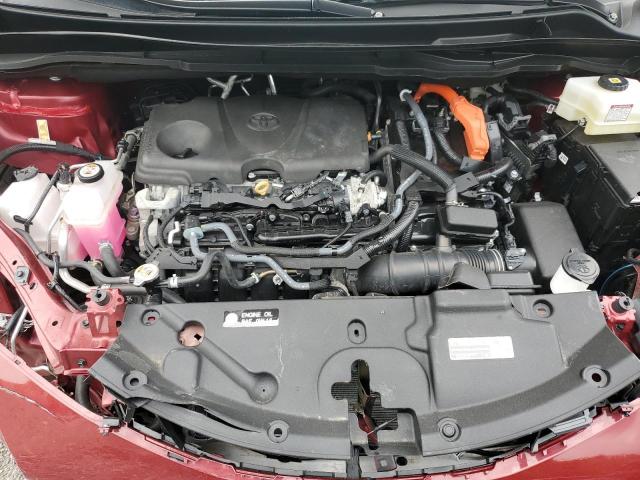 5TDJSKFC9SS161197 - 2025 TOYOTA SIENNA XLE წითელი ფოტო 12