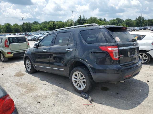 1FM5K8D80EGC39671 - 2014 FORD EXPLORER XLT Чорний фото 2