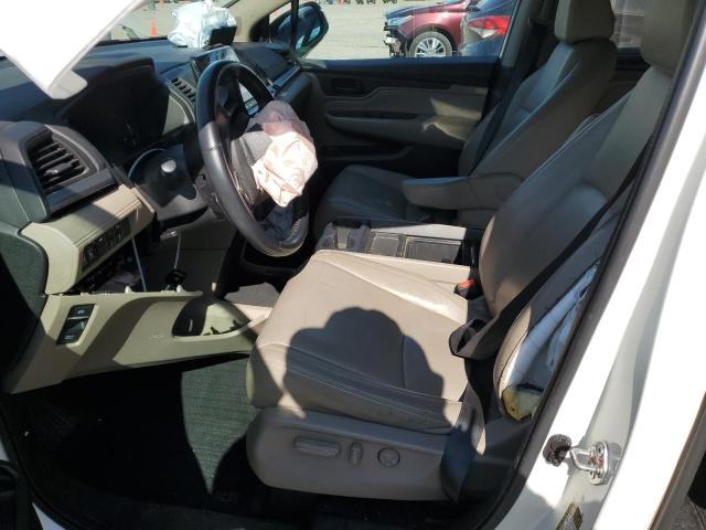 5FNRL6H87KB006846 - 2019 HONDA ODYSSEY TOURING WHITE photo 7