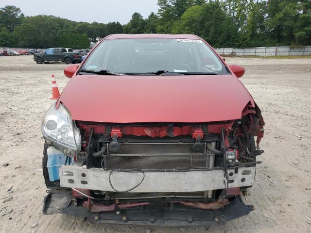 JTDKN3DU5B5311406 - 2011 TOYOTA PRIUS RED photo 5