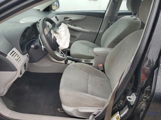 2T1BU4EE2BC730087 - 2011 TOYOTA COROLLA BASE შავი ფოტო 7