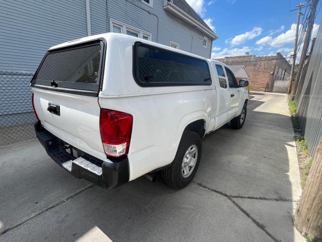 5TFRX5GN0JX105048 - 2018 TOYOTA TACOMA ACCESS CAB WHITE photo 4