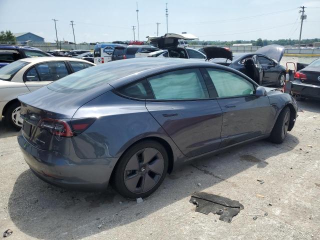 5YJ3E1EB9MF902510 - 2021 TESLA MODEL 3 Gri fotoğraf 3