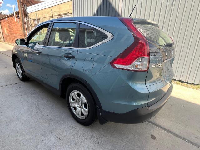 5J6RM4H36DL034122 - 2013 HONDA CR-V LX TURQUOISE photo 3