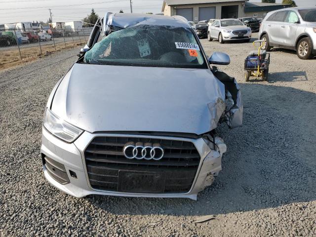 WA1HCCFS2HR009823 - 2017 AUDI Q3 PREMIUM PLUS SILVER photo 5