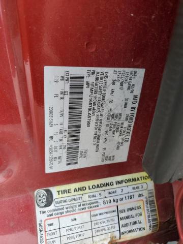 1FMFU16578LA57955 - 2008 FORD EXPEDITION XLT წითელი ფოტო 13