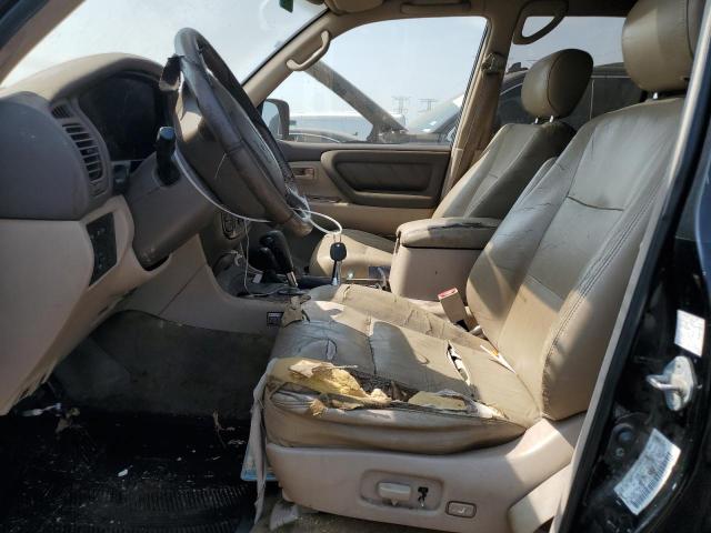 JTEHT05J712004625 - 2001 TOYOTA LAND CRUIS BLACK photo 7