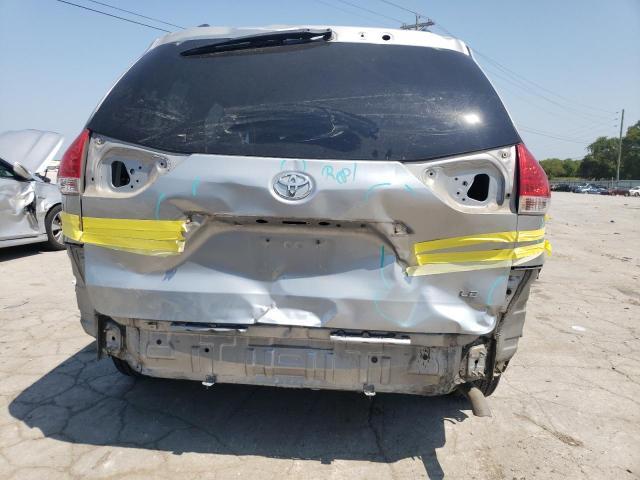 5TDKK3DC3ES498675 - 2014 TOYOTA SIENNA LE SILVER photo 6