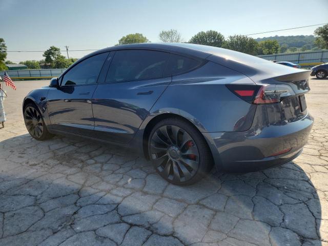 5YJ3E1EC2NF247844 - 2022 TESLA MODEL 3 Մոխրագույն լուսանկար 2