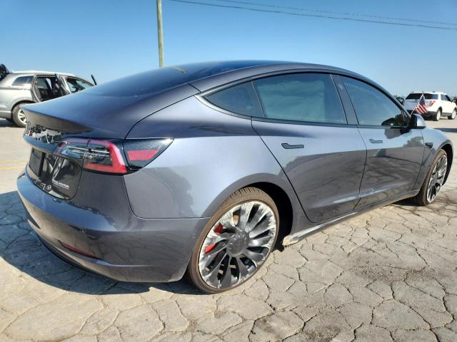 5YJ3E1EC2NF247844 - 2022 TESLA MODEL 3 Մոխրագույն լուսանկար 3