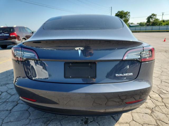 5YJ3E1EC2NF247844 - 2022 TESLA MODEL 3 Մոխրագույն լուսանկար 6