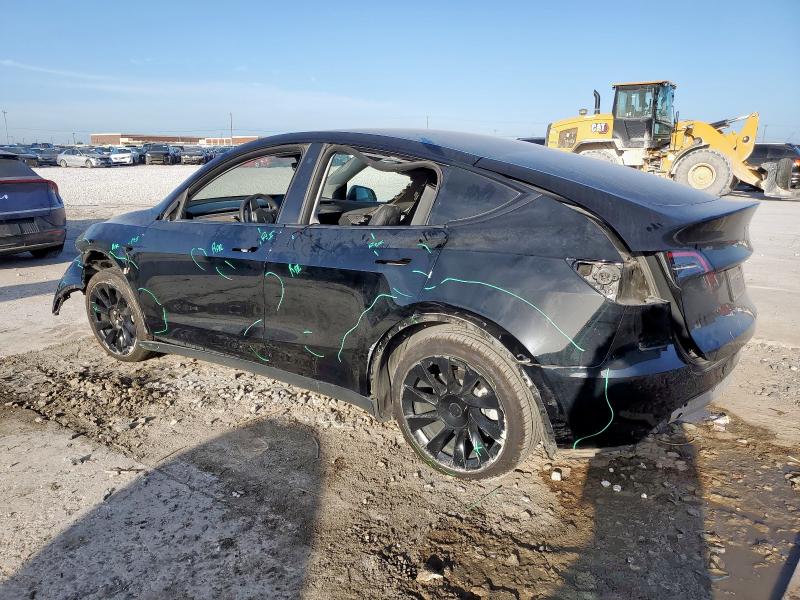 7SAYGDEE3NF412418 - 2022 TESLA MODEL Y Қара фото 2