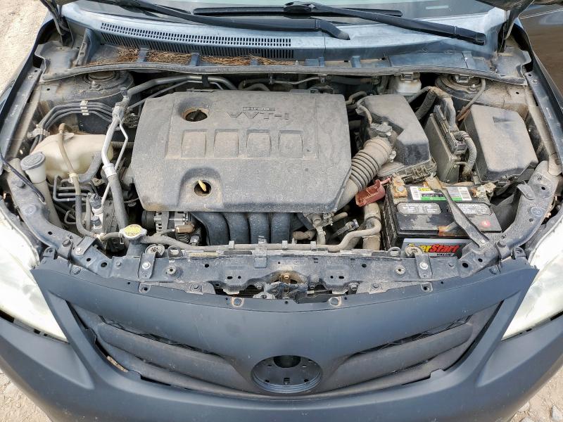 2T1BU4EEXBC614085 - 2011 TOYOTA COROLLA BASE შავი ფოტო 11