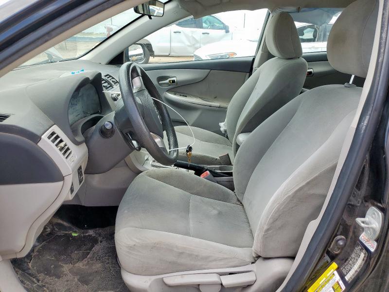 2T1BU4EEXBC614085 - 2011 TOYOTA COROLLA BASE შავი ფოტო 7