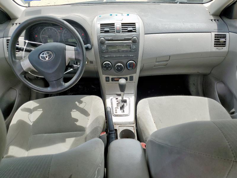 2T1BU4EEXBC614085 - 2011 TOYOTA COROLLA BASE შავი ფოტო 8