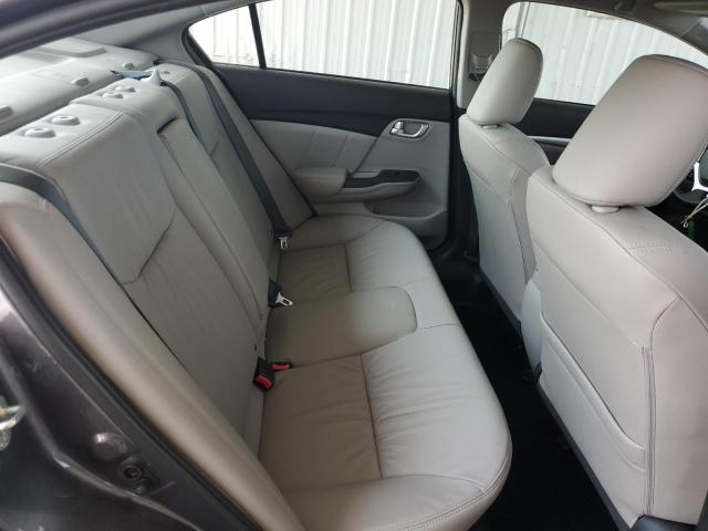 19XFB2F95EE027540 - 2014 HONDA CIVIC EXL GRAY photo 10