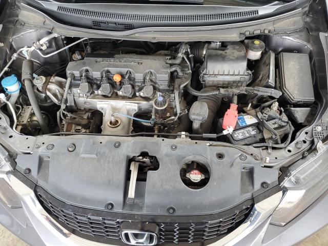 19XFB2F95EE027540 - 2014 HONDA CIVIC EXL GRAY photo 11