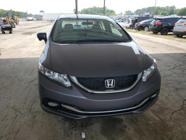 19XFB2F95EE027540 - 2014 HONDA CIVIC EXL GRAY photo 5