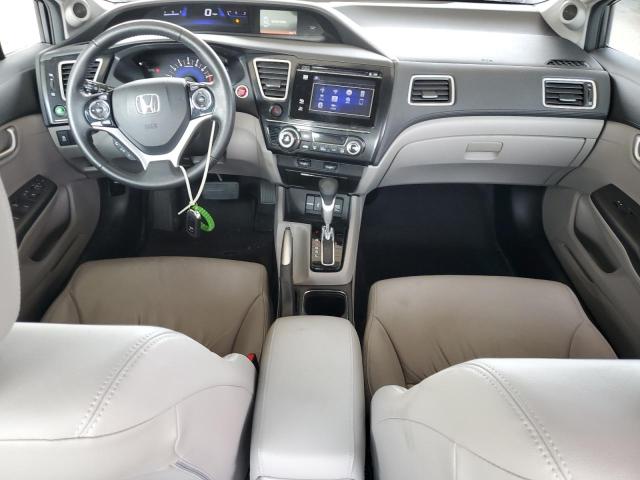 19XFB2F95EE027540 - 2014 HONDA CIVIC EXL GRAY photo 8