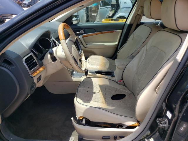 3LNHL2GC0AR652572 - 2010 LINCOLN MKZ BLACK photo 7