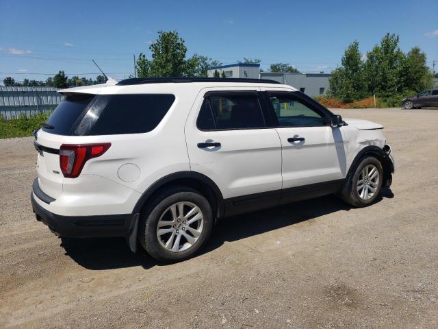 1FM5K8GTXKGA00592 - 2019 FORD EXPLORER SPORT Weiß Foto 3