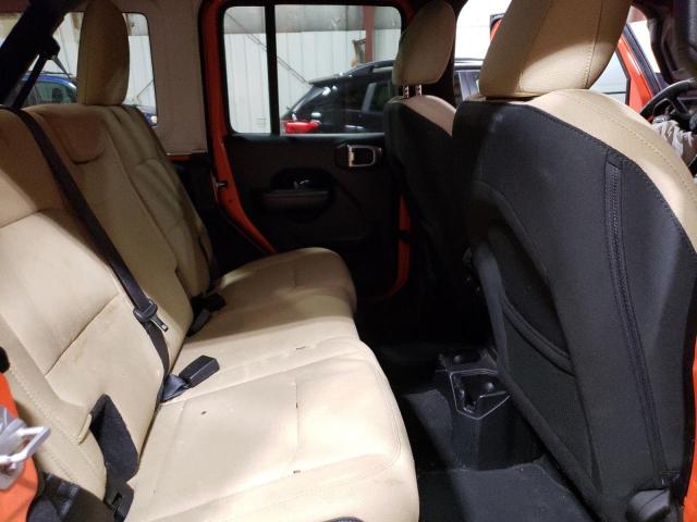 1C4HJXDG1JW252693 - 2018 JEEP WRANGLER U SPORT Оранжевый фото 11