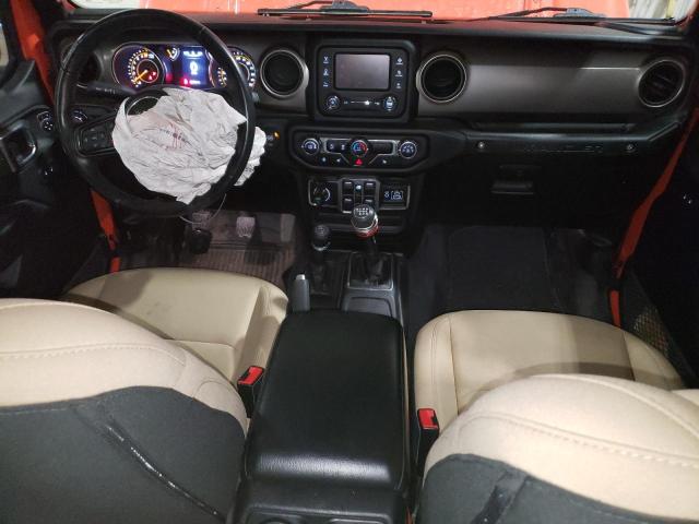 1C4HJXDG1JW252693 - 2018 JEEP WRANGLER U SPORT Оранжевый фото 8