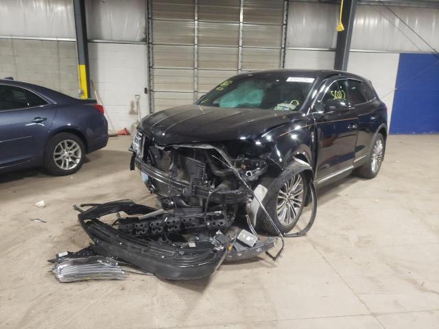 2LMPJ6LR0HBL28943 - 2017 LINCOLN MKX RESERVE Siyah fotoğraf 2