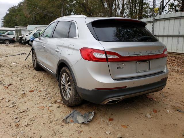 2LMTJ6KR3GBL78976 - 2016 LINCOLN MKX SELECT SILVER photo 3