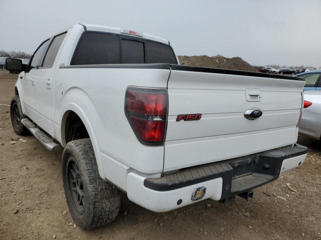 1FTFW1ET0DFC62220 - 2013 FORD F150 SUPERCREW WHITE photo 3