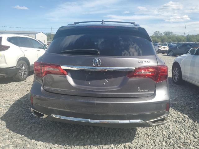 5J8YD4H84JL004384 - 2018 ACURA MDX ADVANCE ნაცრისფერი ფოტო 6