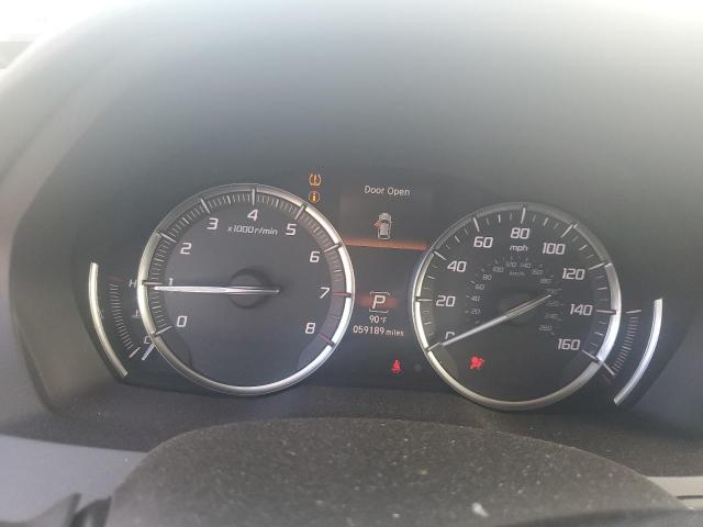 5J8YD4H84JL004384 - 2018 ACURA MDX ADVANCE ნაცრისფერი ფოტო 9