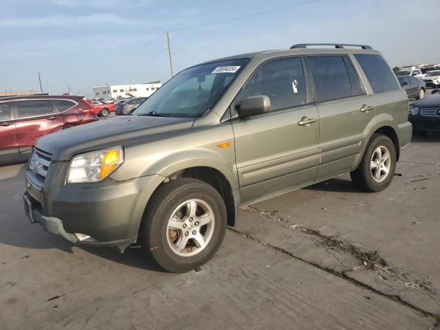 5FNYF18438B036731 - 2008 HONDA PILOT EX GREEN photo 1