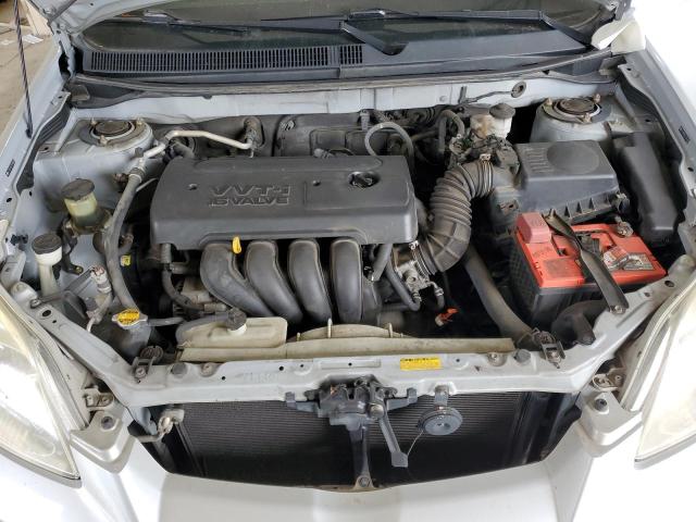 2T1KR32E25C497655 - 2005 TOYOTA COROLLA MA XR SILVER photo 12