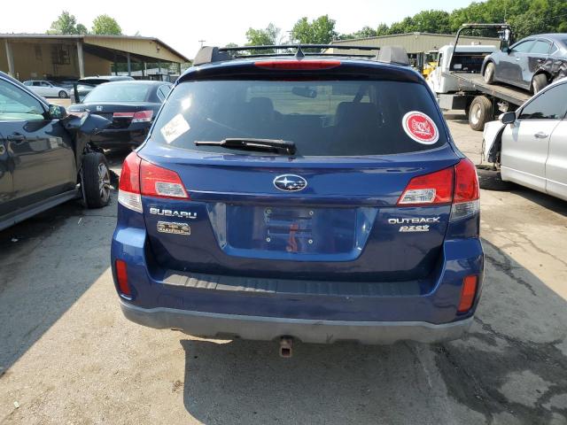 4S4BRBKC5B3313849 - 2011 SUBARU OUTBACK 2.5I LIMITED BLUE photo 6