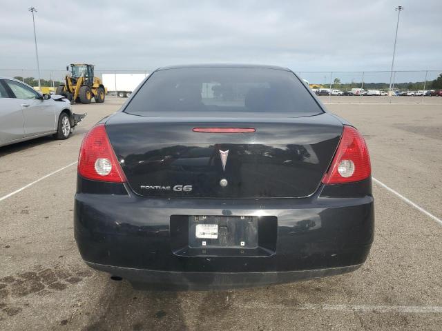 1G2ZF58B074152201 - 2007 PONTIAC G6 VALUE LEADER BLACK photo 6