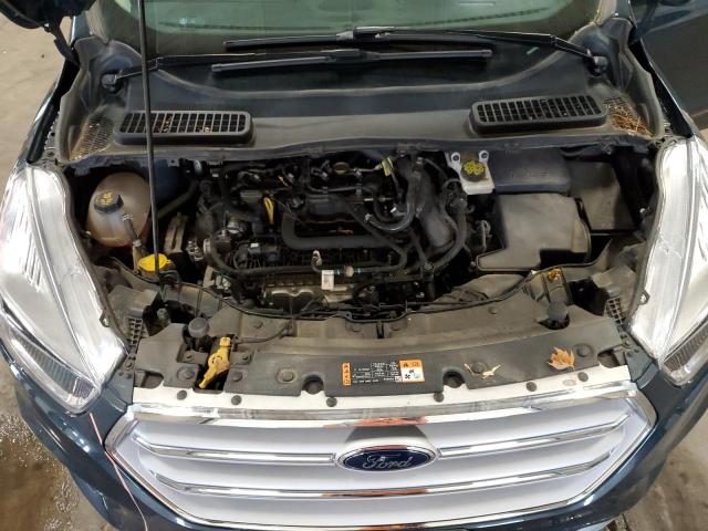1FMCU9GDXKUC27234 - 2019 FORD ESCAPE SE Կապույտ լուսանկար 12